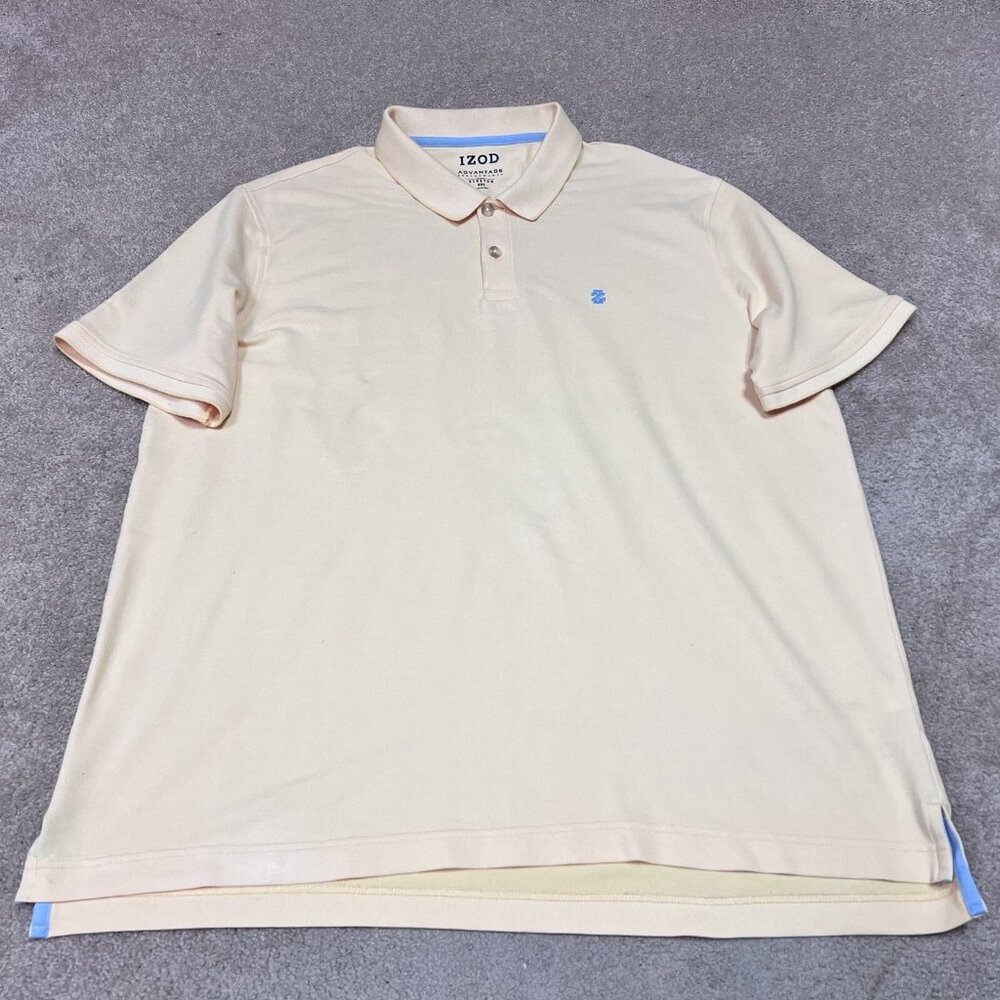Izod Polo Men’s Yellow Short Sleeve Size XXL